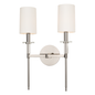 Amherst Wall Sconce with Polished Nickel Finish