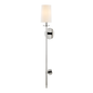 Amherst Wall Sconce with Polished Nickel Finish