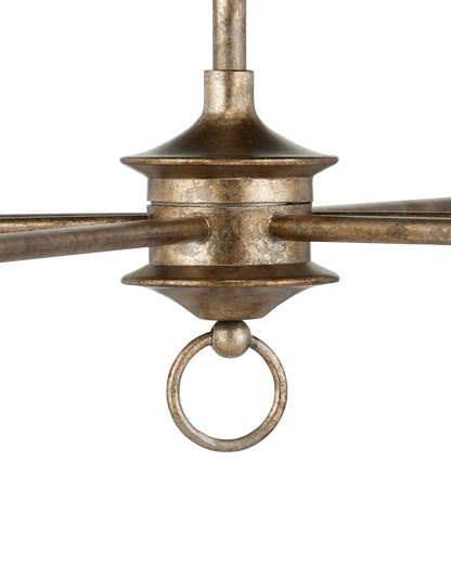 Nottaway Bronze Large Two-Tier Chandelier