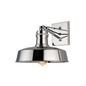 Hudson Falls Wall Sconce with Polished Nickel Finish