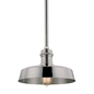 Hudson Falls Pendant with Polished Nickel Finish