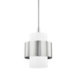 Corinth Pendant with Polished Nickel Finish