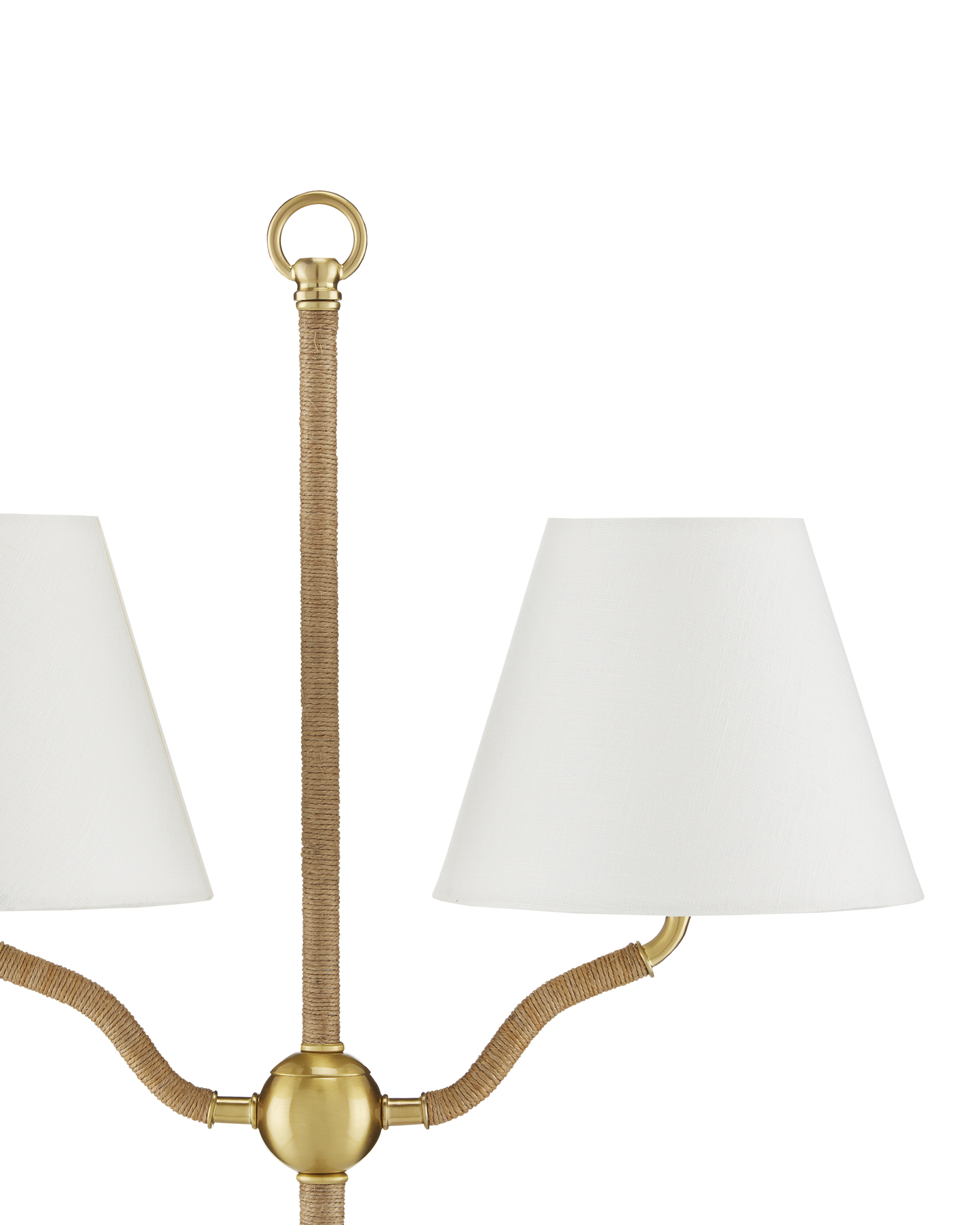 Sirocco Brass Floor Lamp
