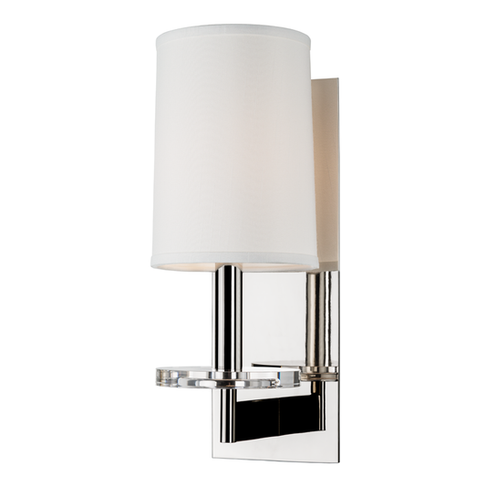 Chelsea Wall Sconce with Polished Nickel Finish