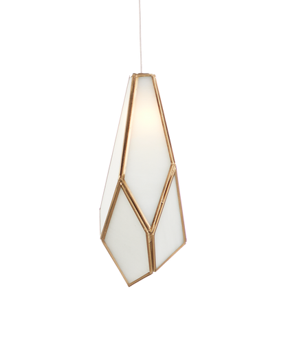 Glace White 30-Light Linear Multi-Drop Pendant