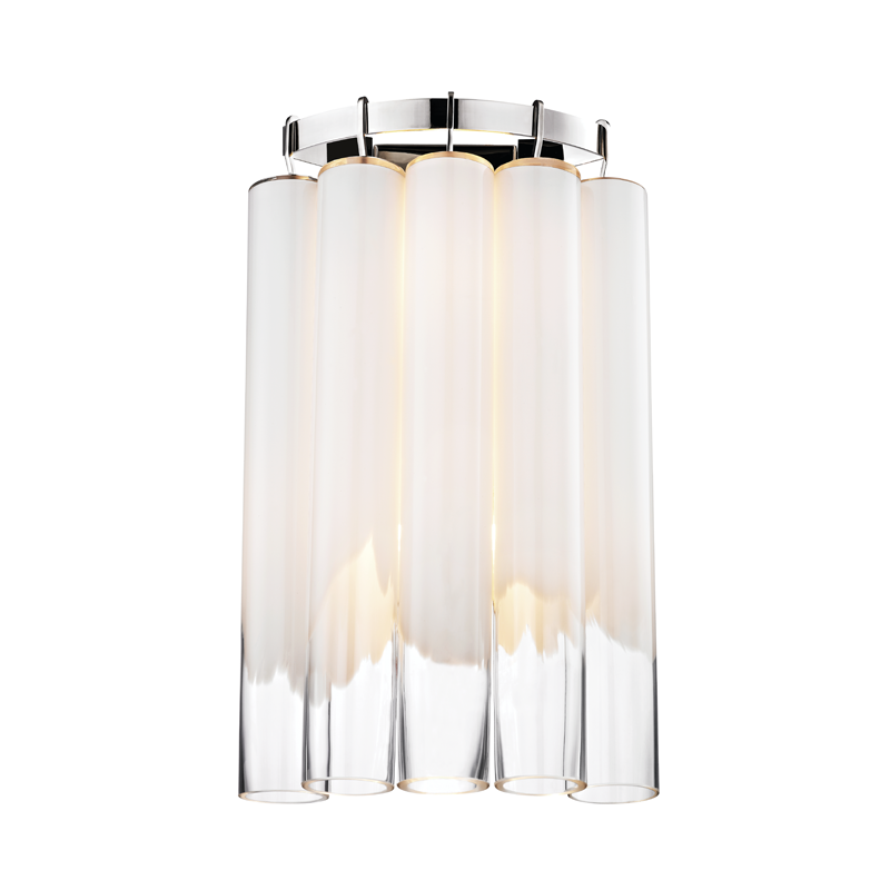 Tyrell Wall Sconce with Polished Nickel Finish