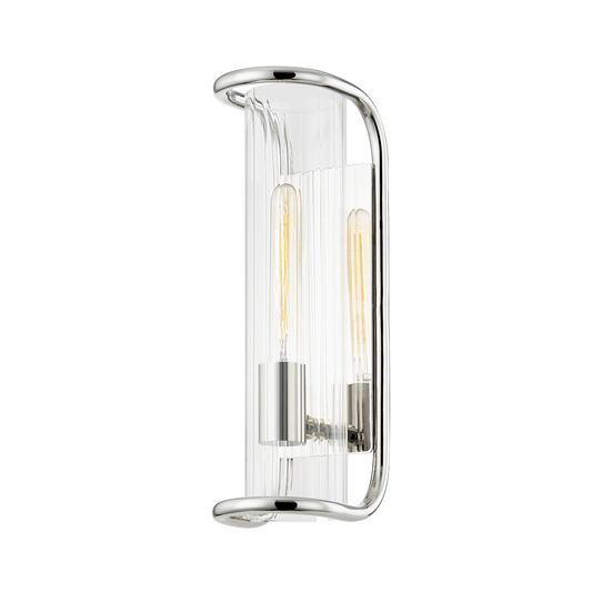 Fillmore Wall Sconce with Polished Nickel Finish
