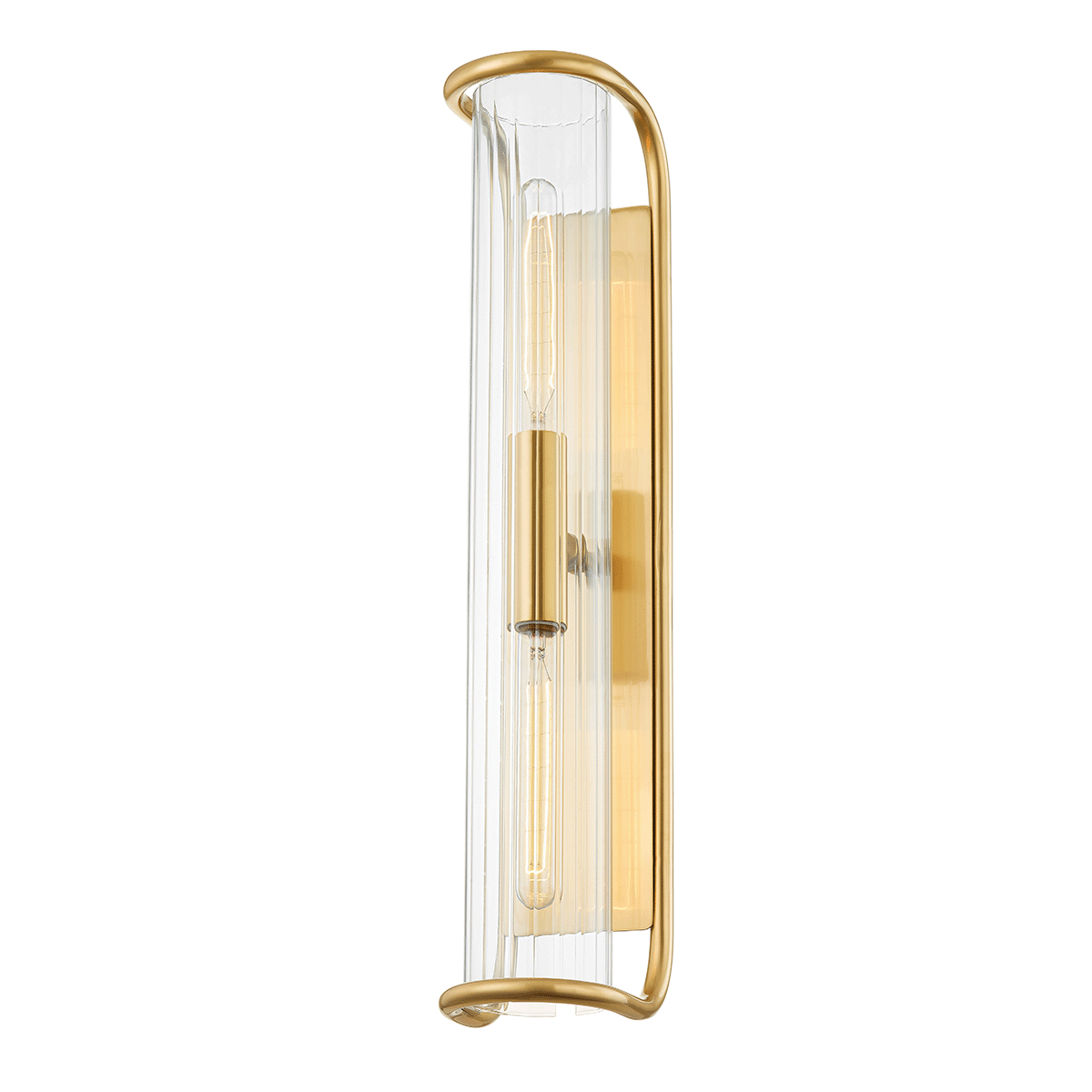 Fillmore Wall Sconce with Aged Brass Finish