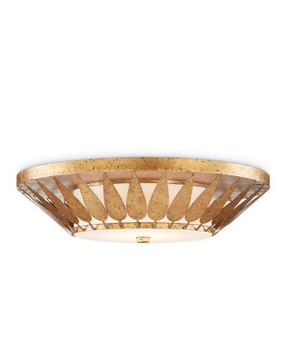 Floris Gold Flush Mount