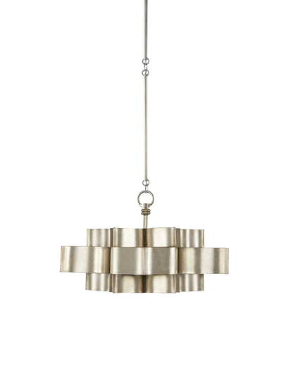 Grand Lotus Small Sliver Chandelier