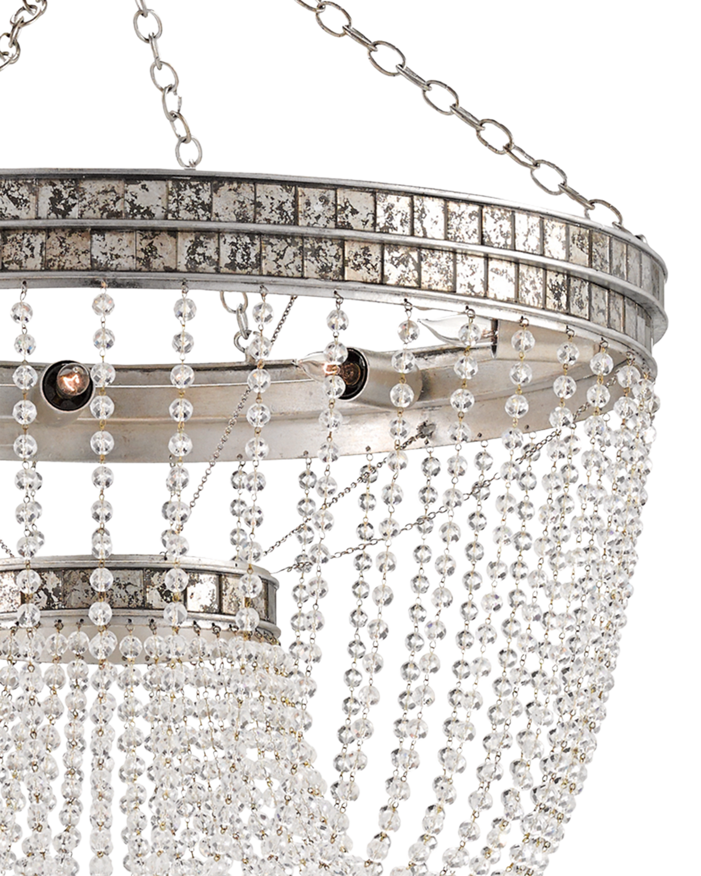 Highbrow Beaded Glass Chandelier