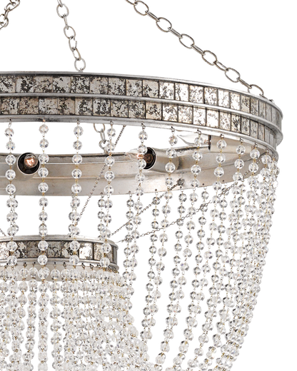 Highbrow Beaded Glass Chandelier