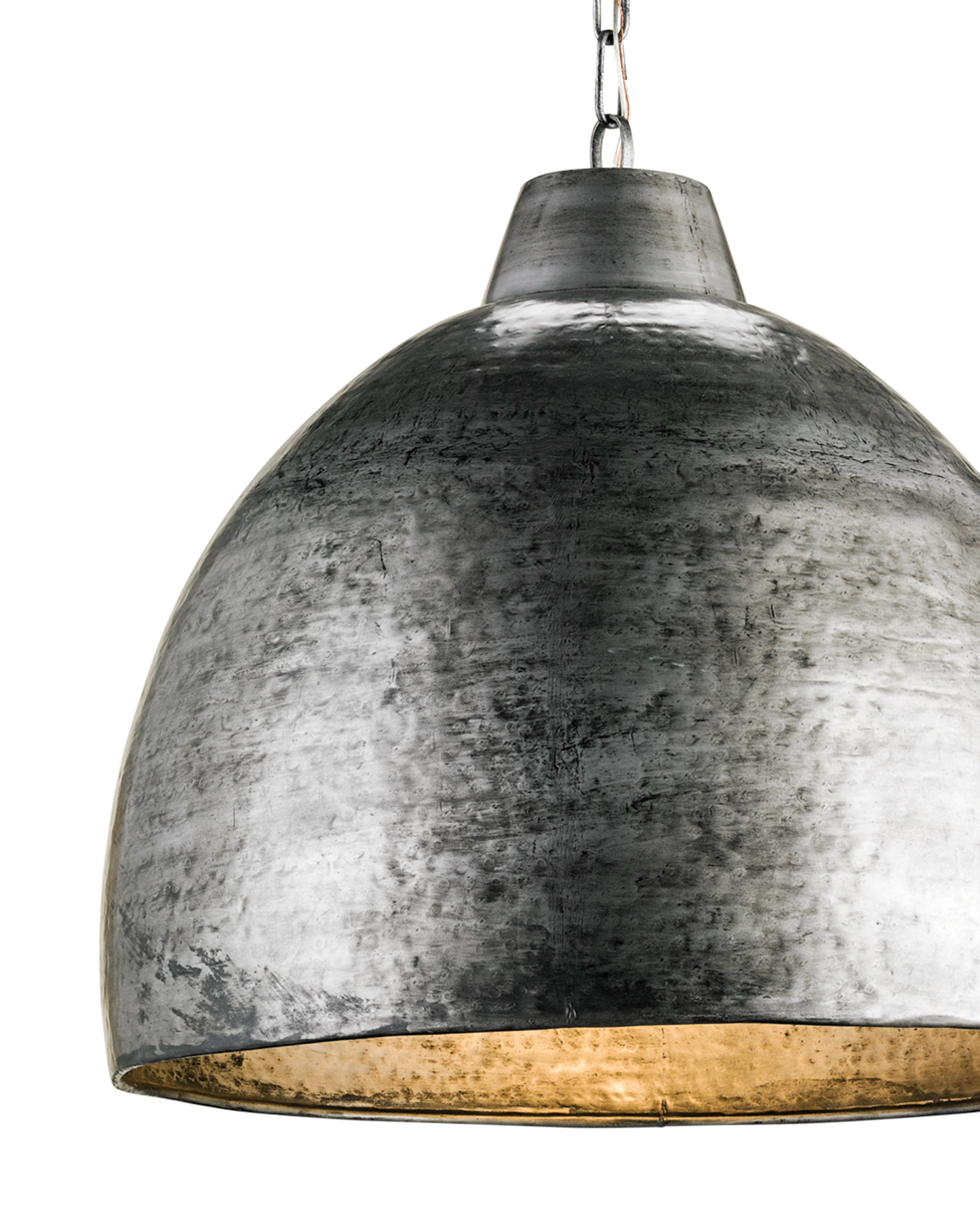 Earthshine Large Steel Pendant