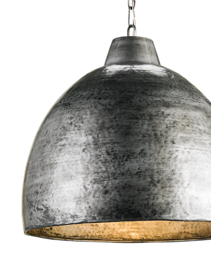 Earthshine Large Steel Pendant