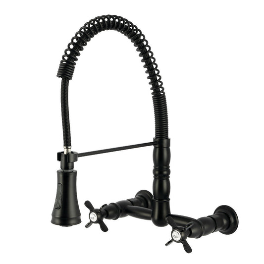 Essex Pre-Rinse Kitchen Faucet in Matte Black