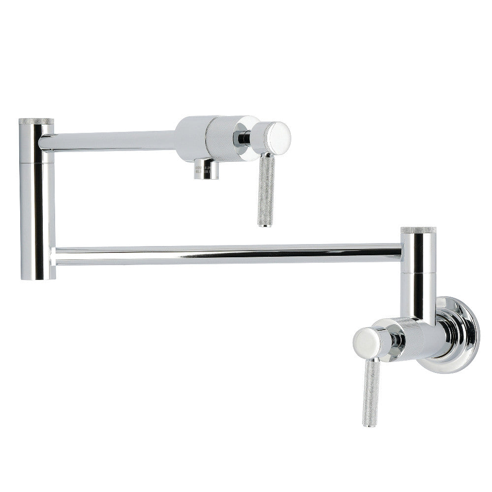 Convergent Pot Filler Faucet in Polished Chrome