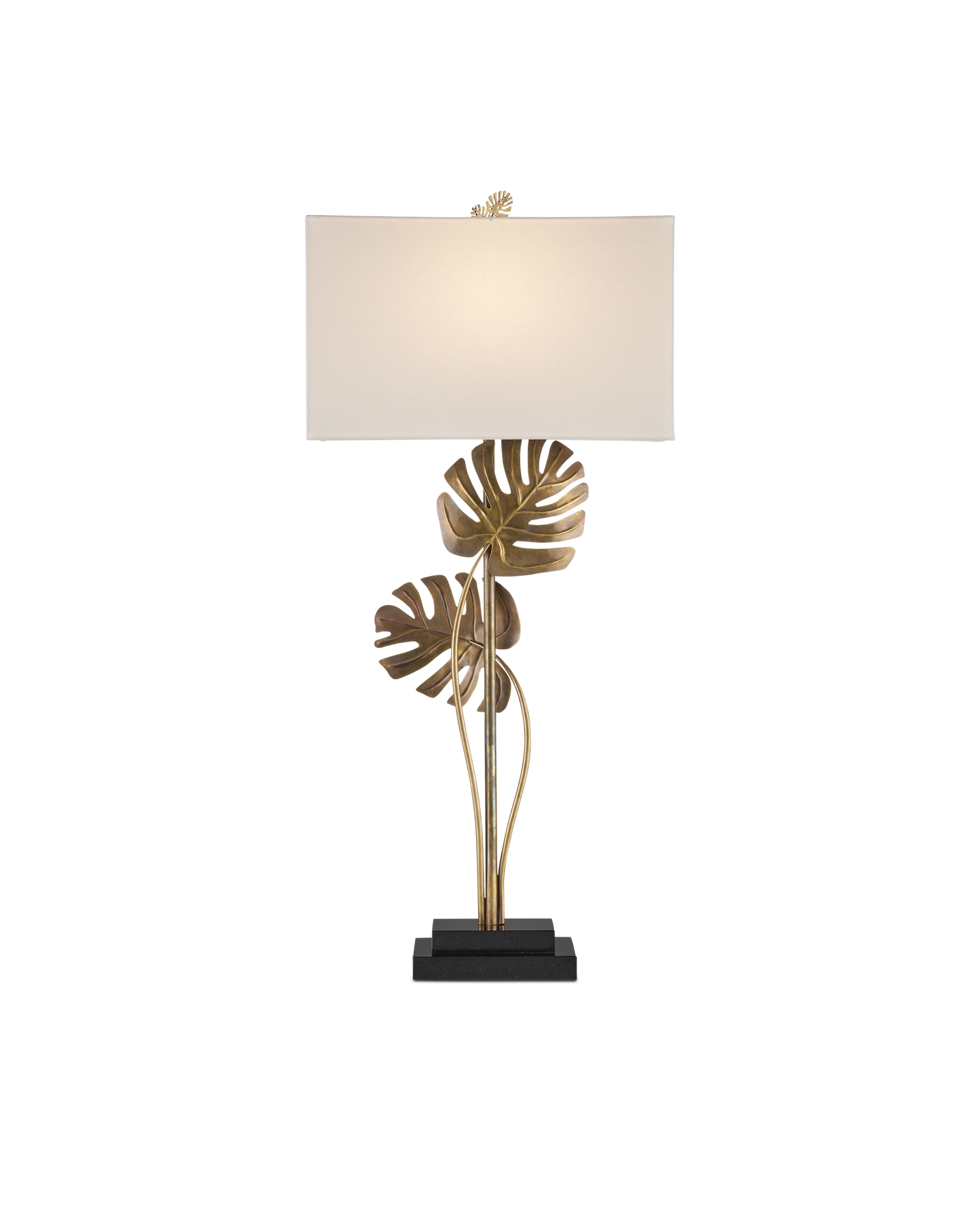 Heirloom Brass Console Table Lamp