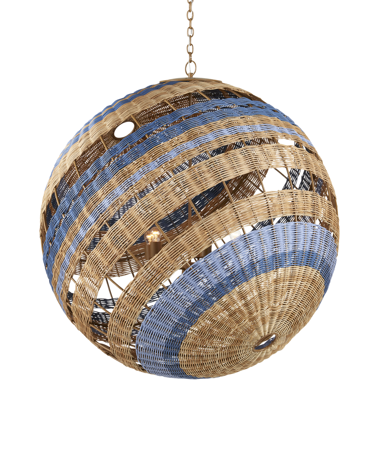 Senjyo Tilted Orb Chandelier