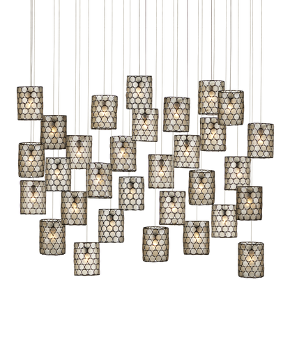 Regatta 30-Light Linear Multi-Drop Pendant