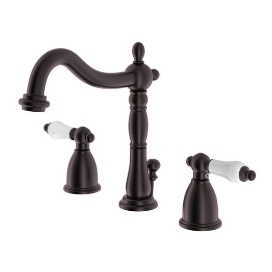 Heritage Widespread Bathroom Faucet in Oil Rubbed Bronze