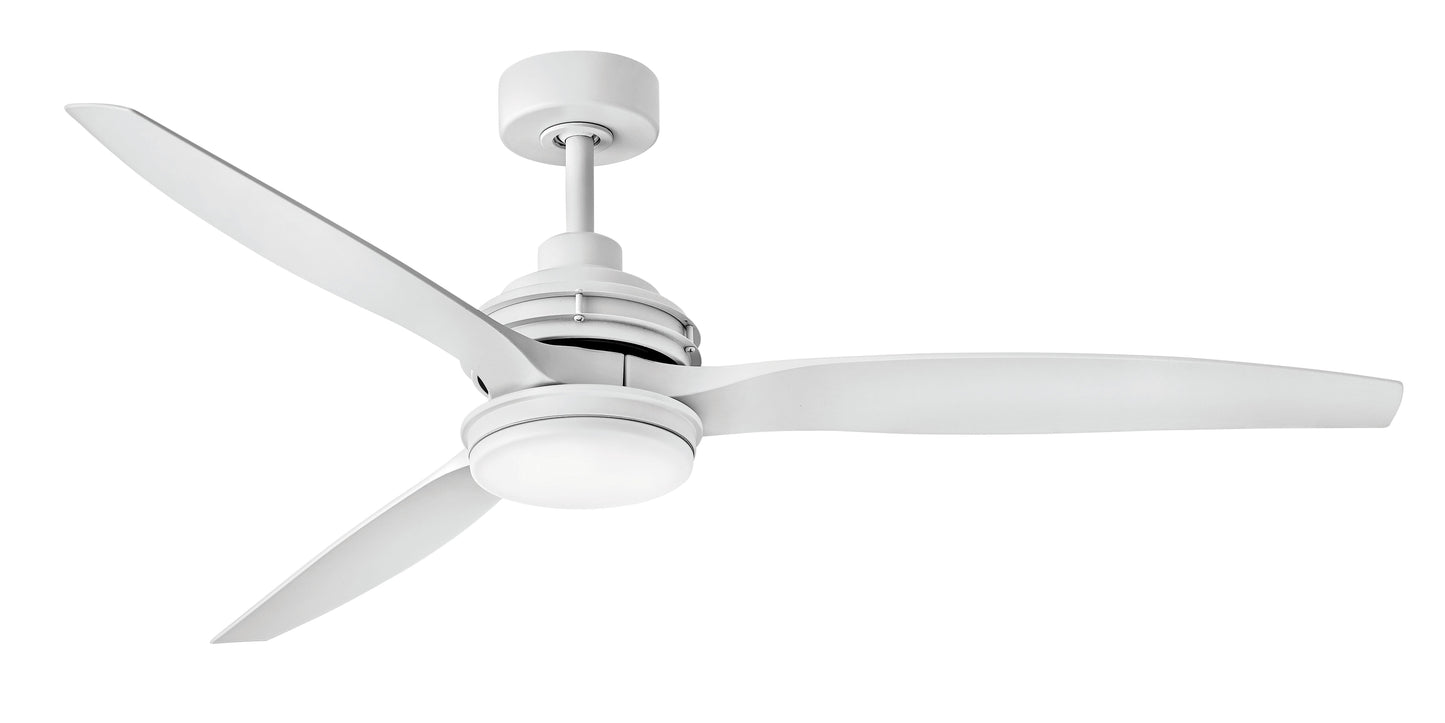 Artiste 60" LED Smart Fan - Matte White