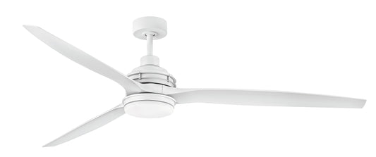 Artiste 72" LED Smart Fan - Matte White