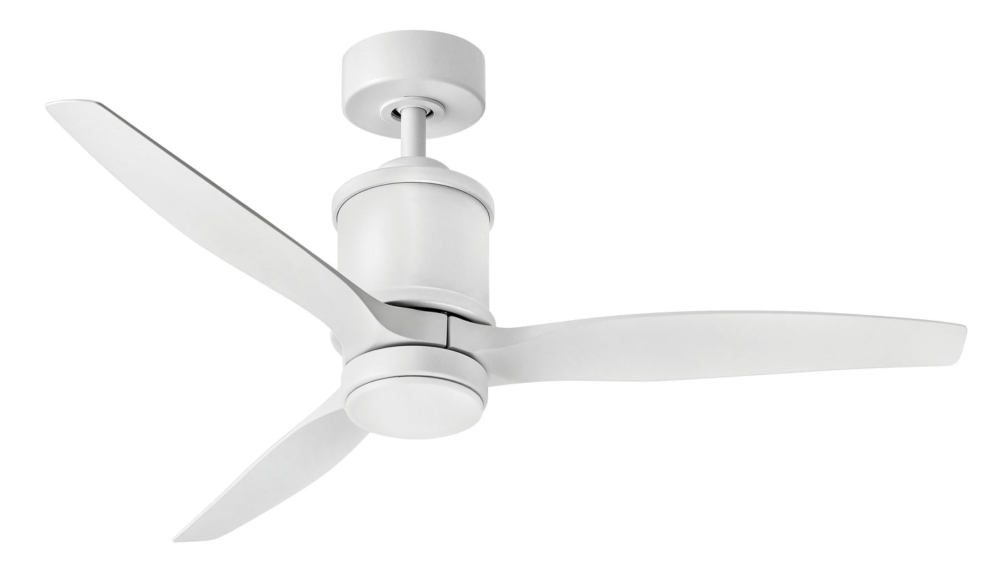 Hover 52" LED Smart Fan - Matte White