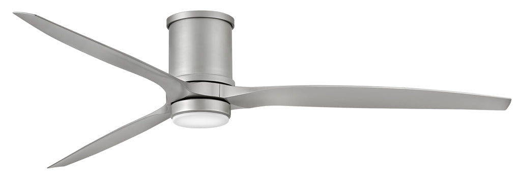 Hover Flush 72" LED Smart Fan - Brushed Nickel