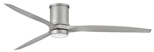 Hover Flush 72" LED Smart Fan - Brushed Nickel