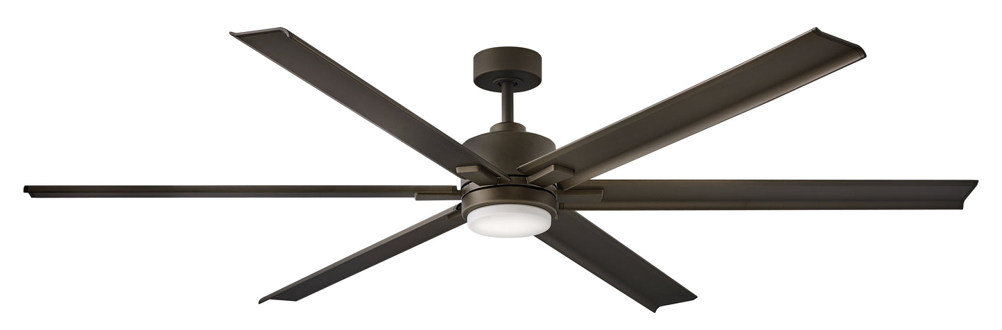 Indy Maxx 82" LED Smart Fan - Metallic Matte Bronze