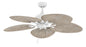 Tropic Air 52" Fan - Matte White