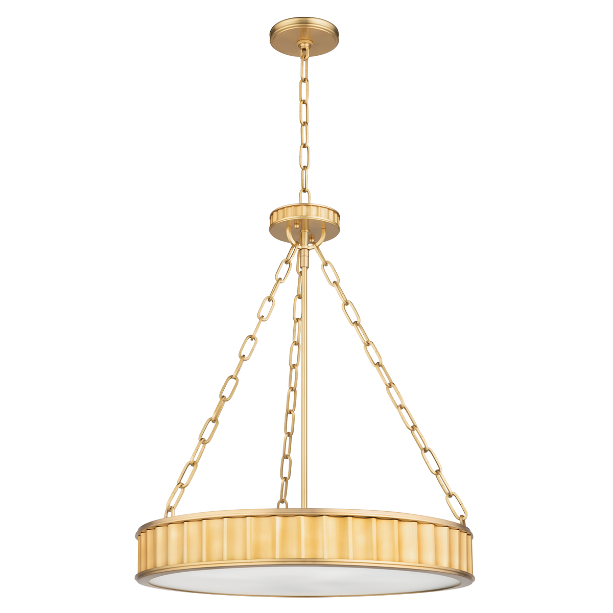Middlebury Pendant with Aged Brass Finish