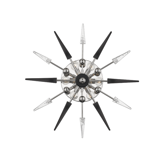 Sparta Wall Sconce with Polished Nickel Finish