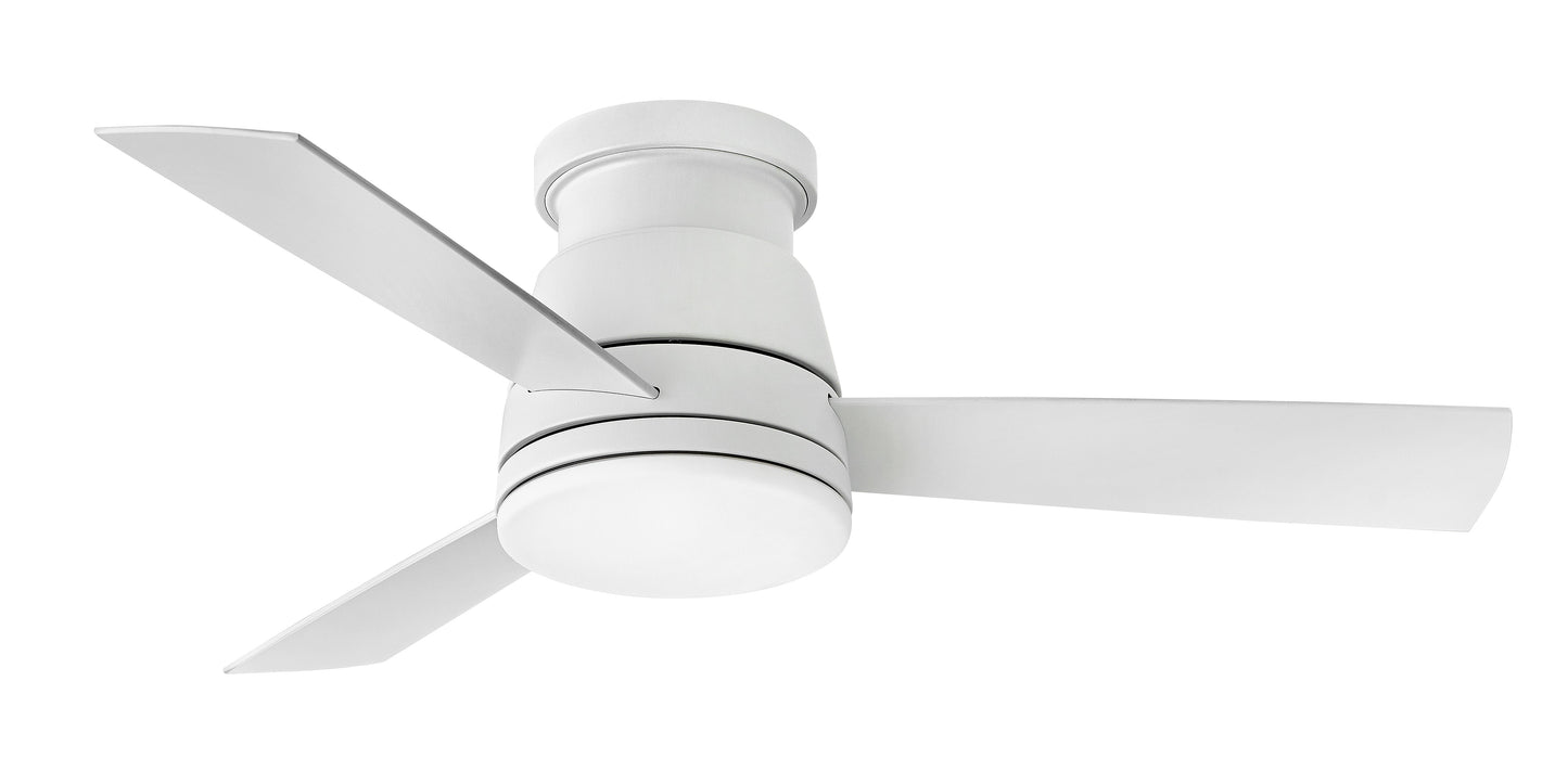 Trey 44" LED Smart Fan - Matte White