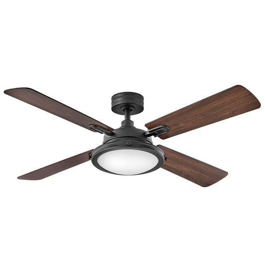 Collier 54" LED Smart Fan - Matte Black