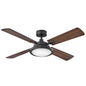 Collier 54" LED Smart Fan - Matte Black