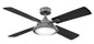 Collier 54" LED Smart Fan - Pewter