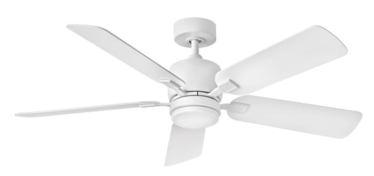 Afton 52" LED Fan - Chalk White