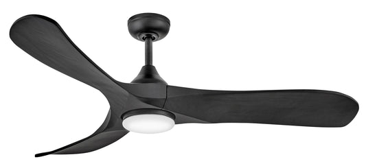 Swell Illuminated 56" LED Smart Fan - Matte Black