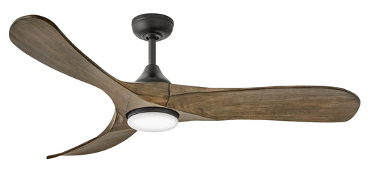 Swell Illuminated 56" LED Smart Fan - Matte Black