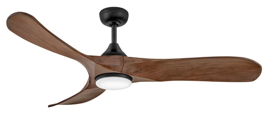 Swell Illuminated 56" LED Smart Fan - Matte Black