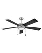Croft 52" LED Fan - Brushed Nickel