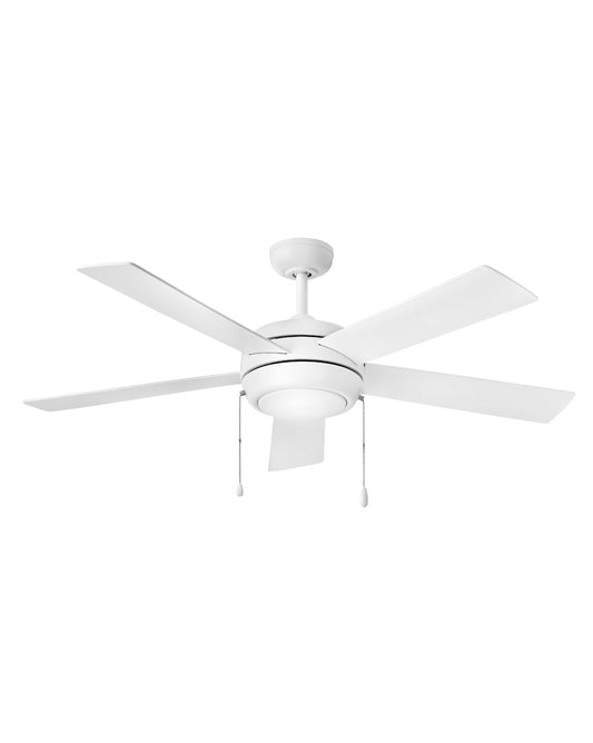 Croft 52" LED Fan - Chalk White