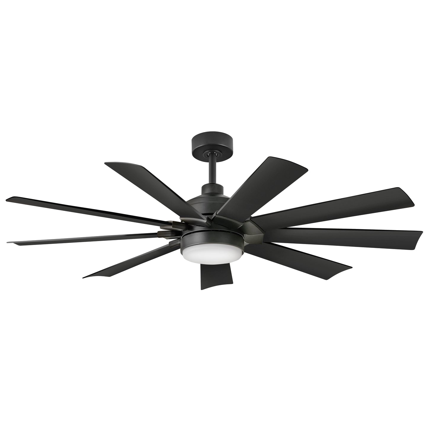 Turbine 60" LED Smart Fan - Matte Black