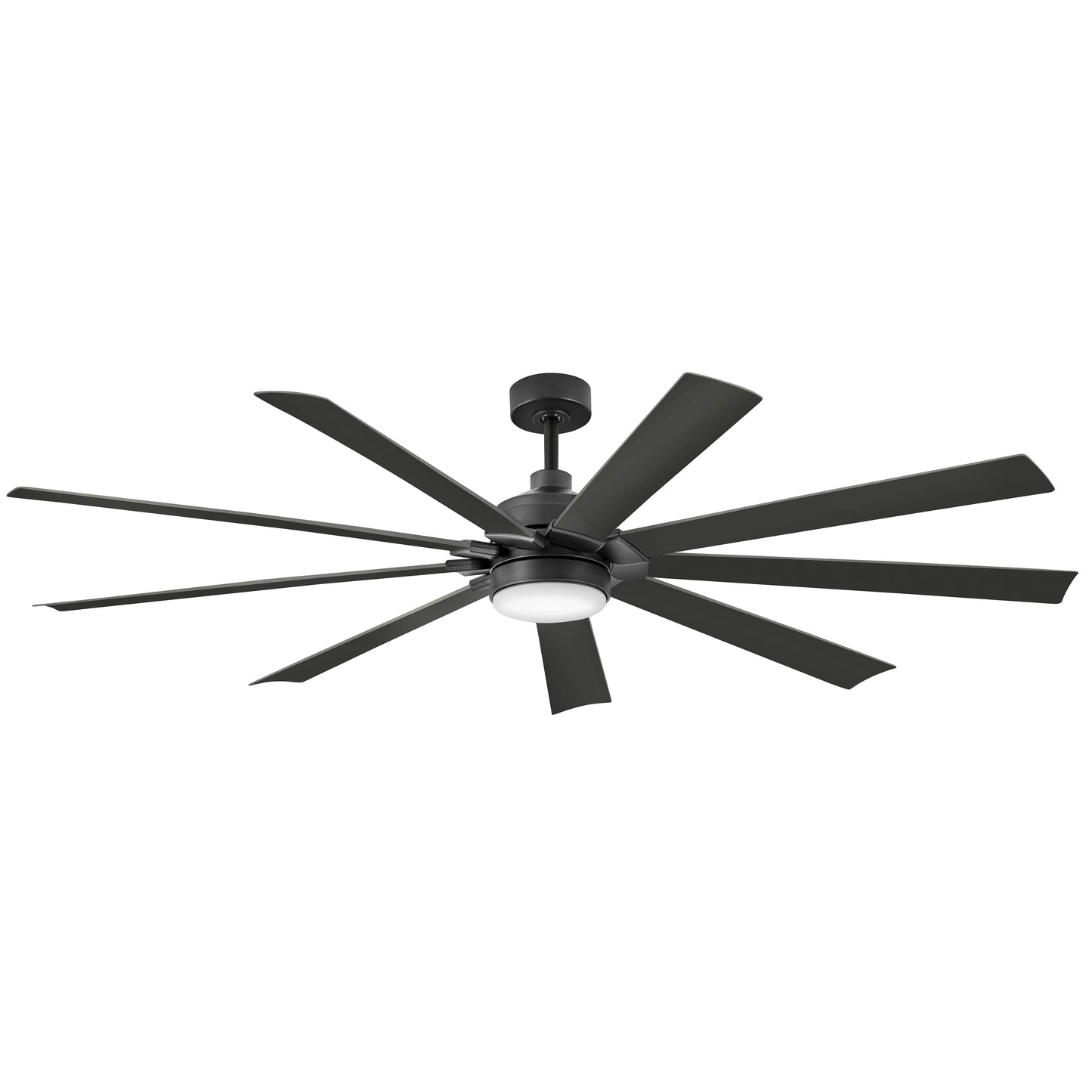 Turbine 80" LED Smart Fan - Matte Black