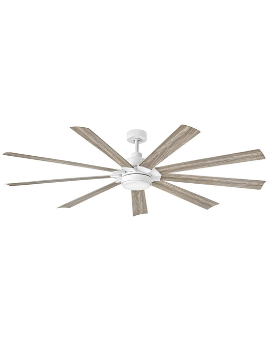 Turbine 80" LED Smart Fan - Chalk White