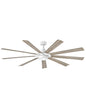 Turbine 80" LED Smart Fan - Chalk White