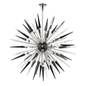 Sparta Chandelier with Polished Nickel Finish