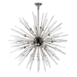 Sparta Chandelier with Polished Nickel Finish