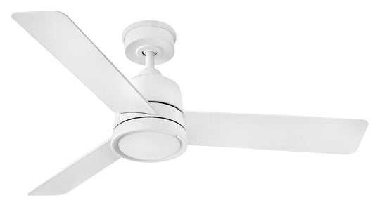 Chet 48" LED Fan - Matte White